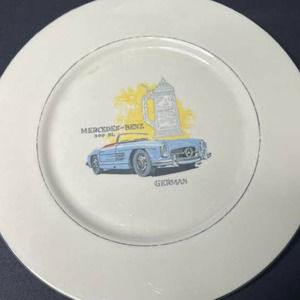 Vintage Mercedes Benz German Collectors  Plate- Made in the usa